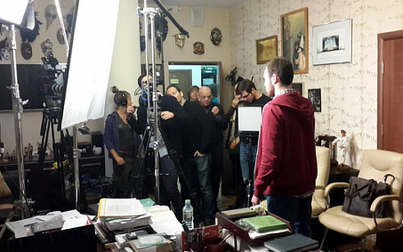 Константин Райкин встретился с американской съемочной группой - изображение анонса